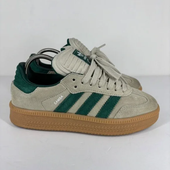 adidas gazelle silver green womens adidas Mens Originals Samba Suede Trainers – Lovell Sports main image 1